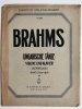 UNGARISCHE TANZE VIOLINE UND KLAVIER (HERMANN) BAND II GEFT III, IV) - Brahms 
